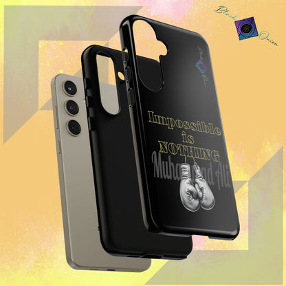 BlackOnion Brand New Phone Case - with Motivational Workout Motif ’Impossible ‘💪🔥🫵