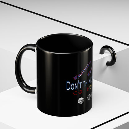 BlackOnion Coffee Mug Serial 2 with Workout Motif ‘Don’t think ‘🫵🔥💪