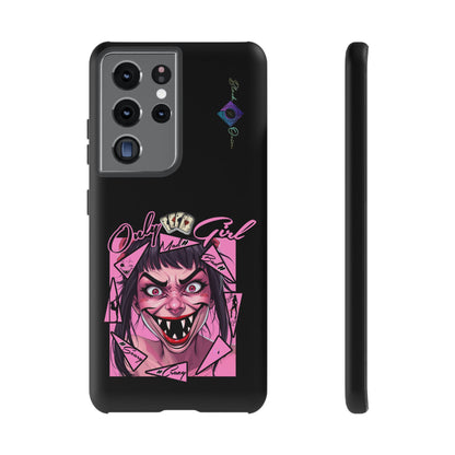 BlackOnion Brand New Phone Case - with Motivational Workout Motif’ Mad Girl💋🌸 ‘🔥🫵