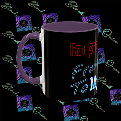 BlackOnion Coffee Mug 2 with Workout Motif ‘ I’m proud of you’🫵🔥💪
