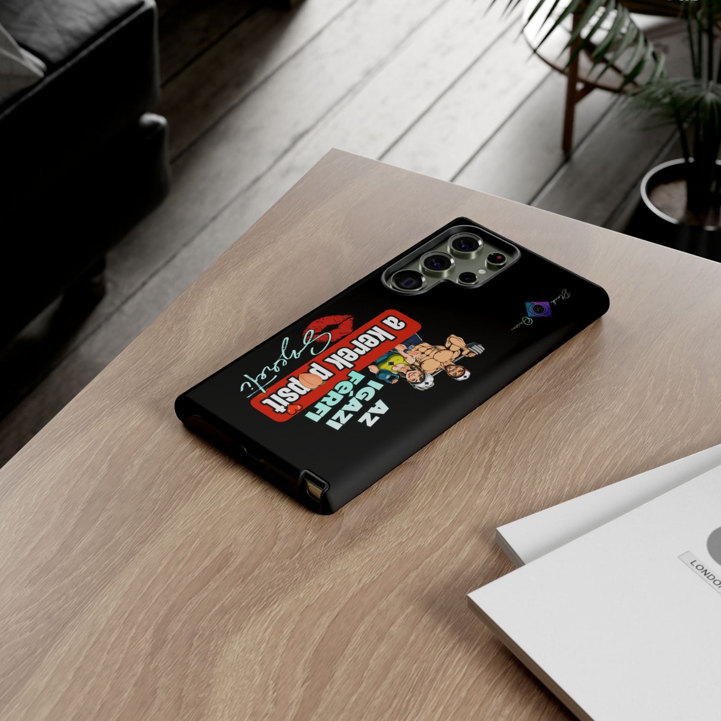 BlackOnion Brand New Phone Case - with Motivational Workout Motif ‘Az igazi férfi ‘💪🔥🫵