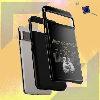 BlackOnion Brand New Phone Case - with Motivational Workout Motif ’Impossible ‘💪🔥🫵