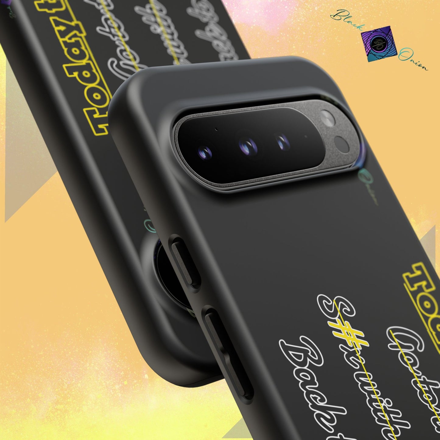 BlackOnion Brand New Phone Case - with Motivational Workout Motif’Today to do list ‘💪🔥🫵