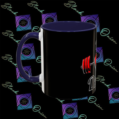 BlackOnion Coffee Mug - 11oz with Workout Motif ‘ÁjjLávDzsi’🔥💪🫵