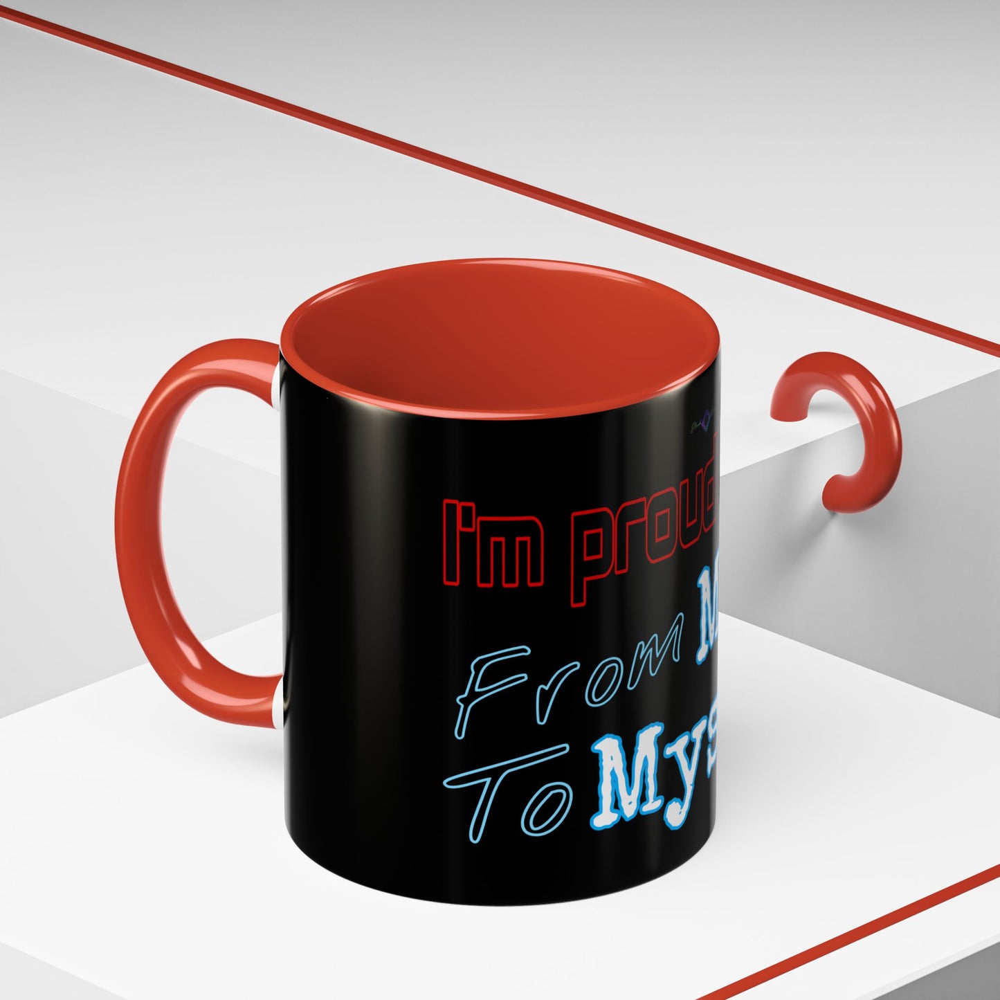 BlackOnion Coffee Mug - 11oz with ‘I’m proud of you’🔥💪🫵