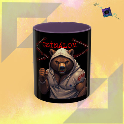 BlackOnion Coffee Mug - 11oz with Workout Motif ‘Mike 13 V2 ’🔥💪🫵