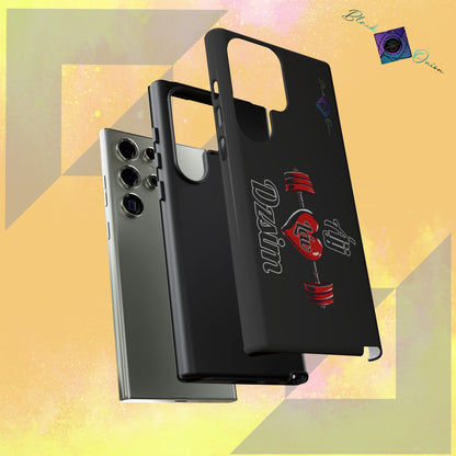 BlackOnion Brand New Phone Case - with Motivational Workout Motif’Ájj Láv Dzsim ‘💪🔥🫵