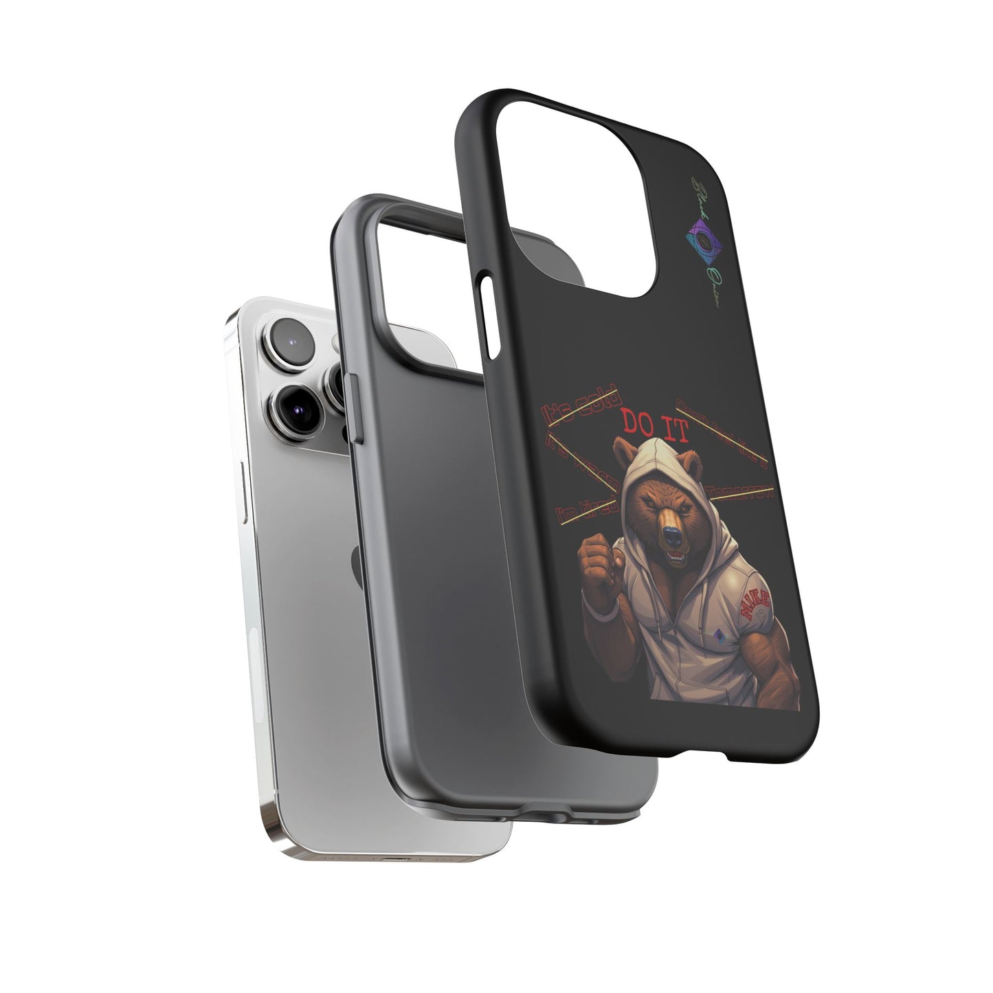 BlackOnion Brand New Phone Case - with Motivational Workout Motif’Do it ‘💪🔥🫵