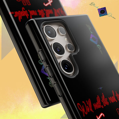 BlackOnion Brand New Phone Case - with Motivational Workout Motif’We’ll walk ‘💪🔥🫵