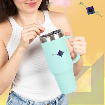 BlackOnion Travel Mug - 40oz with Straw