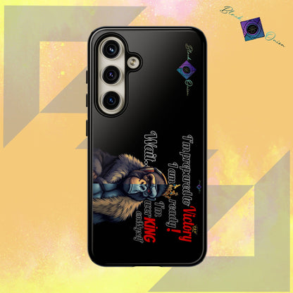 BlackOnion Brand New Phone Case - with Motivational Workout Motif’Victory 👑‘💪🔥🫵