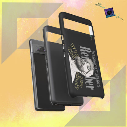 BlackOnion Brand New Phone Case - with Motivational Workout Motif’Remember ‘💪🔥🫵
