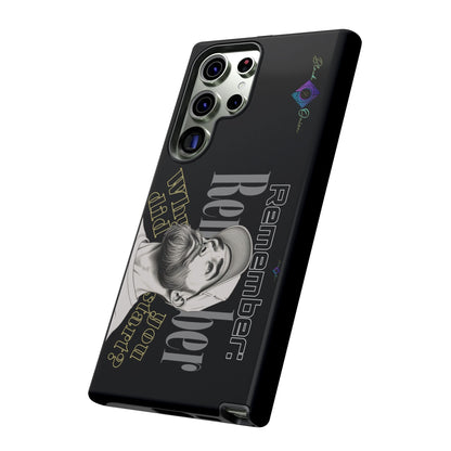 BlackOnion Brand New Phone Case - with Motivational Workout Motif’Remember ‘💪🔥🫵