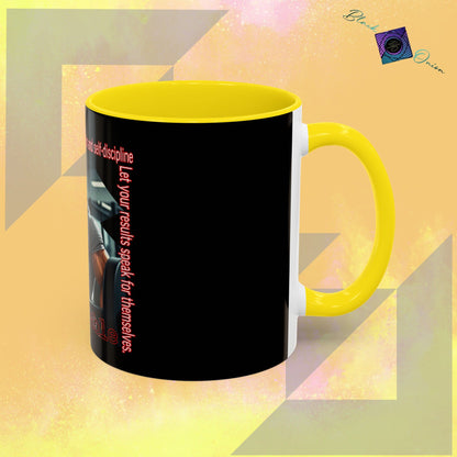 BlackOnion Coffee Mug Serial 2 with Workout Motif ‘Unstoppable’🫵🔥💪