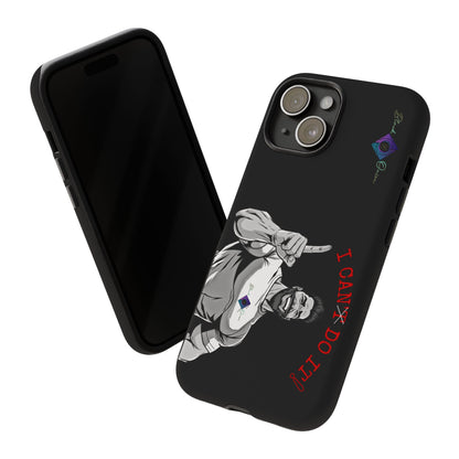 BlackOnion Brand New Phone Case - with Motivational Workout Motif’I Can Do It ‘💪🔥🫵