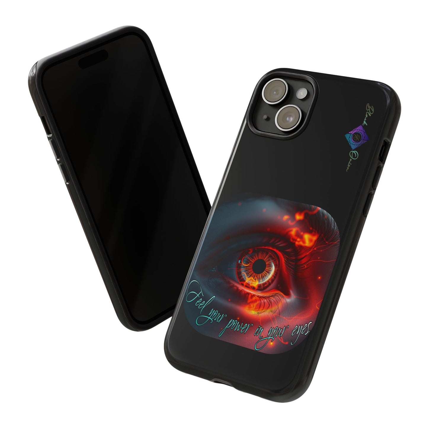 BlackOnion Brand New Phone Case - with Motivational Workout Motif ’Feel your power  ‘💪🔥🫵