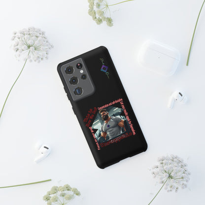 BlackOnion Brand New Phone Case - with Motivational Workout Motif’Unstoppable ‘💪🔥🫵