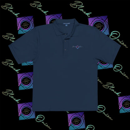 BlackOnion Stylish Unisex Embroidered Polo Shirt