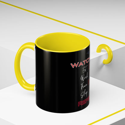 BlackOnion Coffee Mug Serial 2 with Workout Motif ‘Watch me’🫵🔥💪