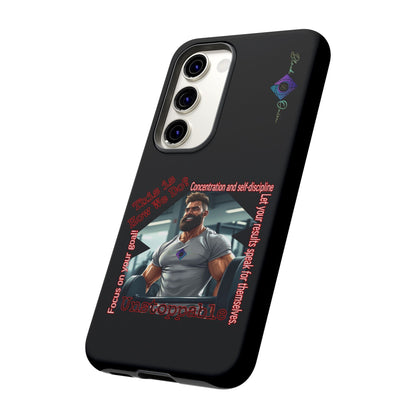 BlackOnion Brand New Phone Case - with Motivational Workout Motif’Unstoppable ‘💪🔥🫵