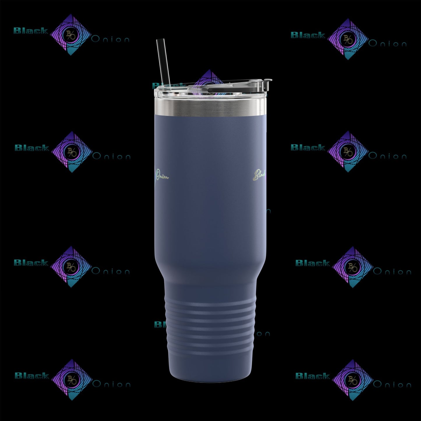 BlackOnion Travel Mug - 40oz with Straw