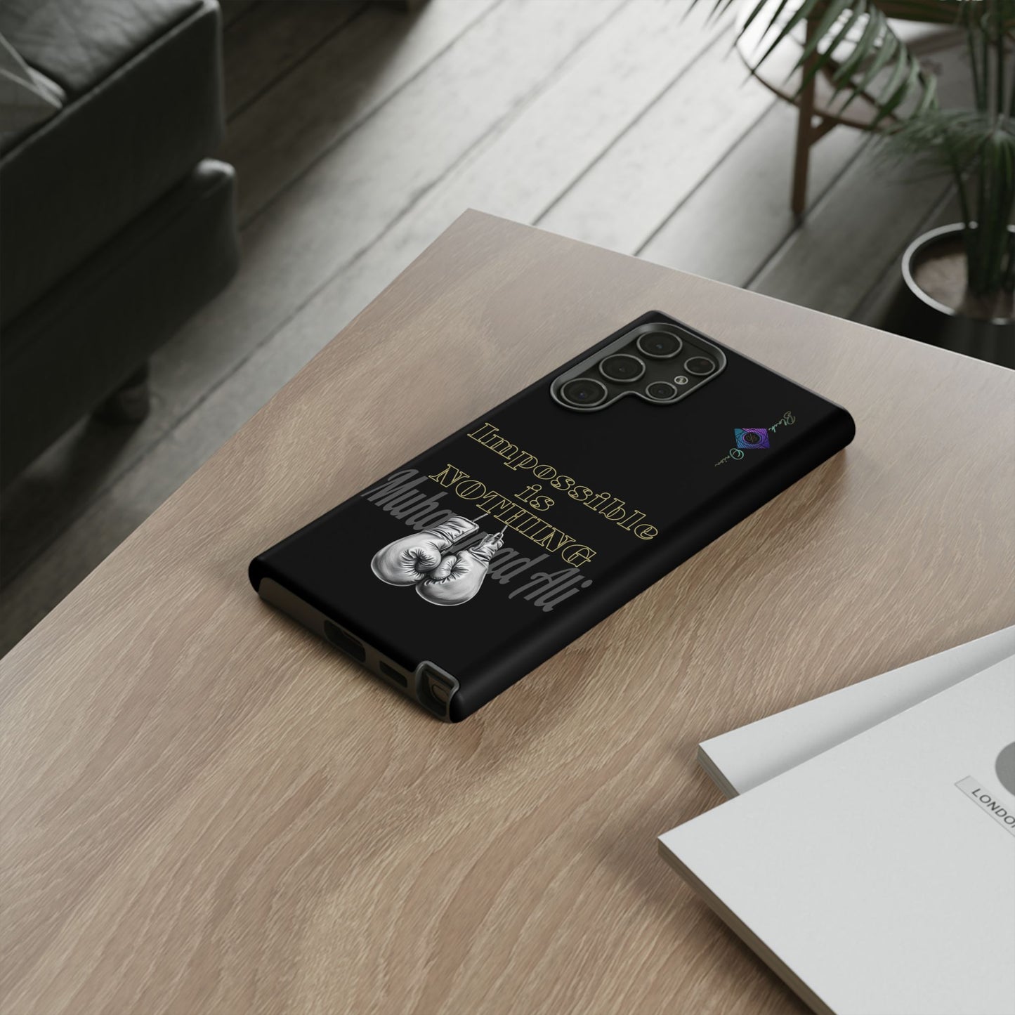 BlackOnion Brand New Phone Case - with Motivational Workout Motif ’Impossible ‘💪🔥🫵