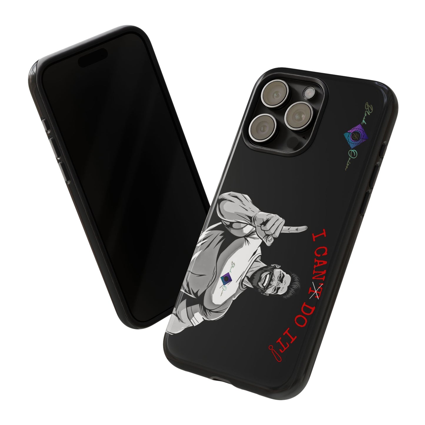 BlackOnion Brand New Phone Case - with Motivational Workout Motif’I Can Do It ‘💪🔥🫵