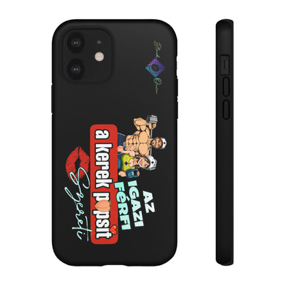 BlackOnion Brand New Phone Case - with Motivational Workout Motif ‘Az igazi férfi ‘💪🔥🫵