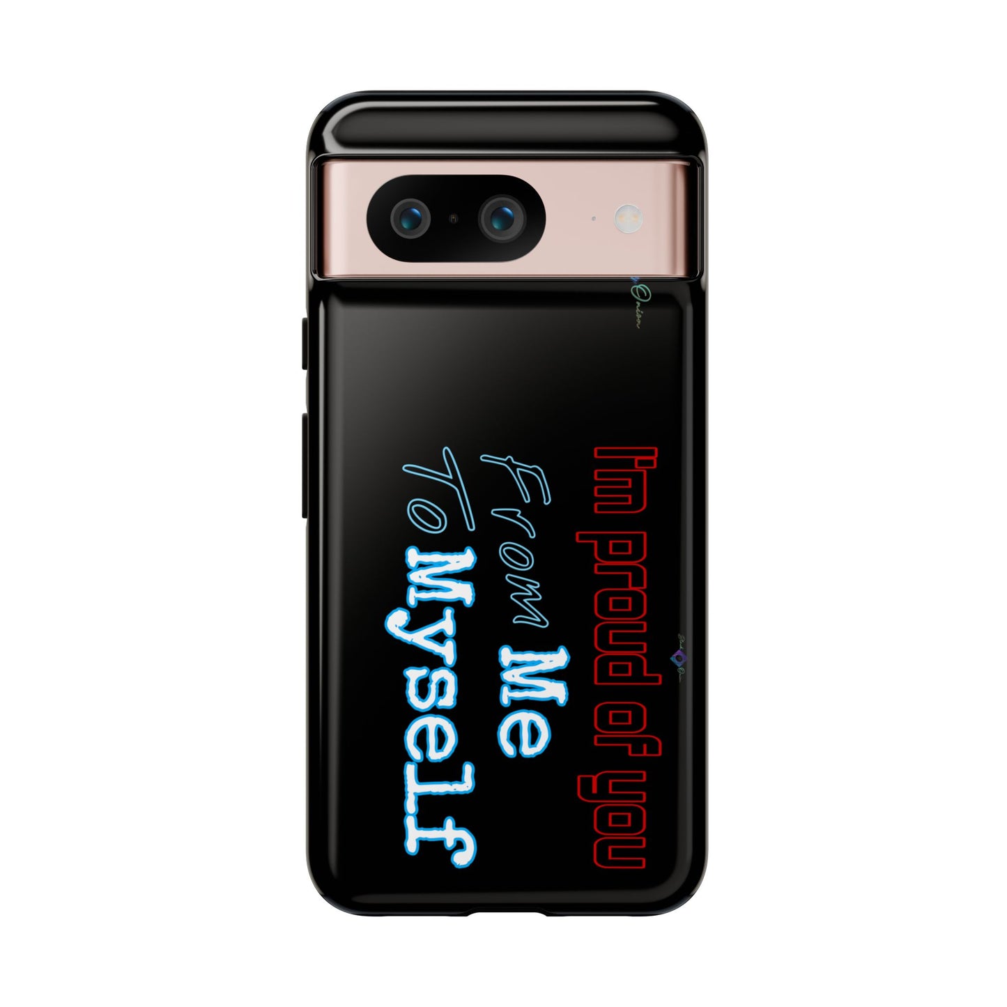 BlackOnion Brand New Phone Case - with Motivational Workout Motif’I’m proud of you ‘💪🔥🫵