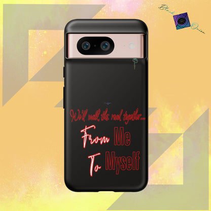 BlackOnion Brand New Phone Case - with Motivational Workout Motif’We’ll walk ‘💪🔥🫵