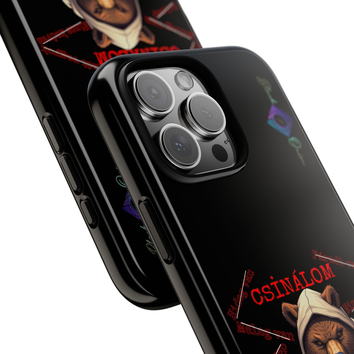 BlackOnion Brand New Phone Case - with Motivational Workout Motif ‘Csinálom ‘💪🔥🫵