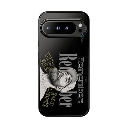 BlackOnion Brand New Phone Case - with Motivational Workout Motif’Remember ‘💪🔥🫵