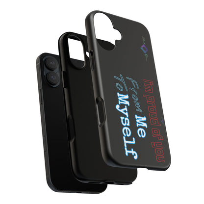 BlackOnion Brand New Phone Case - with Motivational Workout Motif’I’m proud of you ‘💪🔥🫵