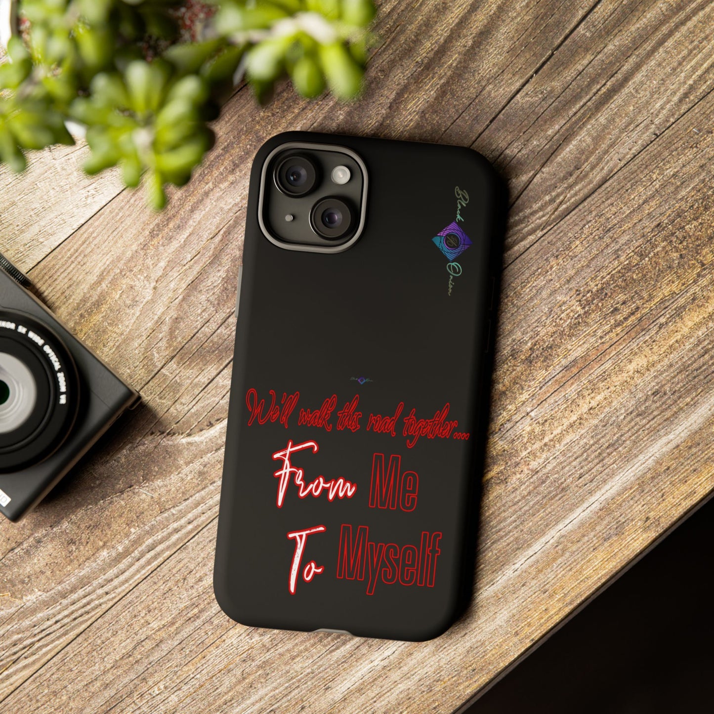 BlackOnion Brand New Phone Case - with Motivational Workout Motif’We’ll walk ‘💪🔥🫵