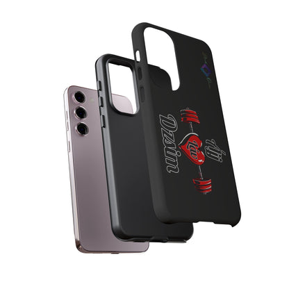 BlackOnion Brand New Phone Case - with Motivational Workout Motif’Ájj Láv Dzsim ‘💪🔥🫵