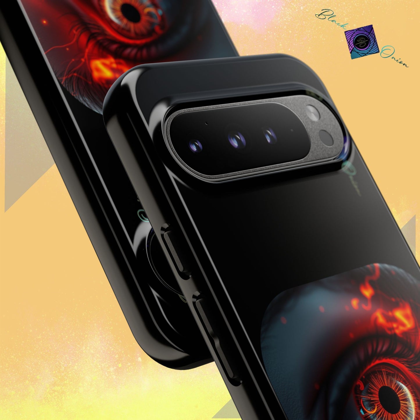 BlackOnion Brand New Phone Case - with Motivational Workout Motif ’Feel your power  ‘💪🔥🫵