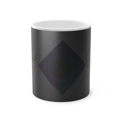 BlackOnion Color Changing Mug with Workout Motif  💪🔥🫵