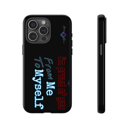 BlackOnion Brand New Phone Case - with Motivational Workout Motif’I’m proud of you ‘💪🔥🫵