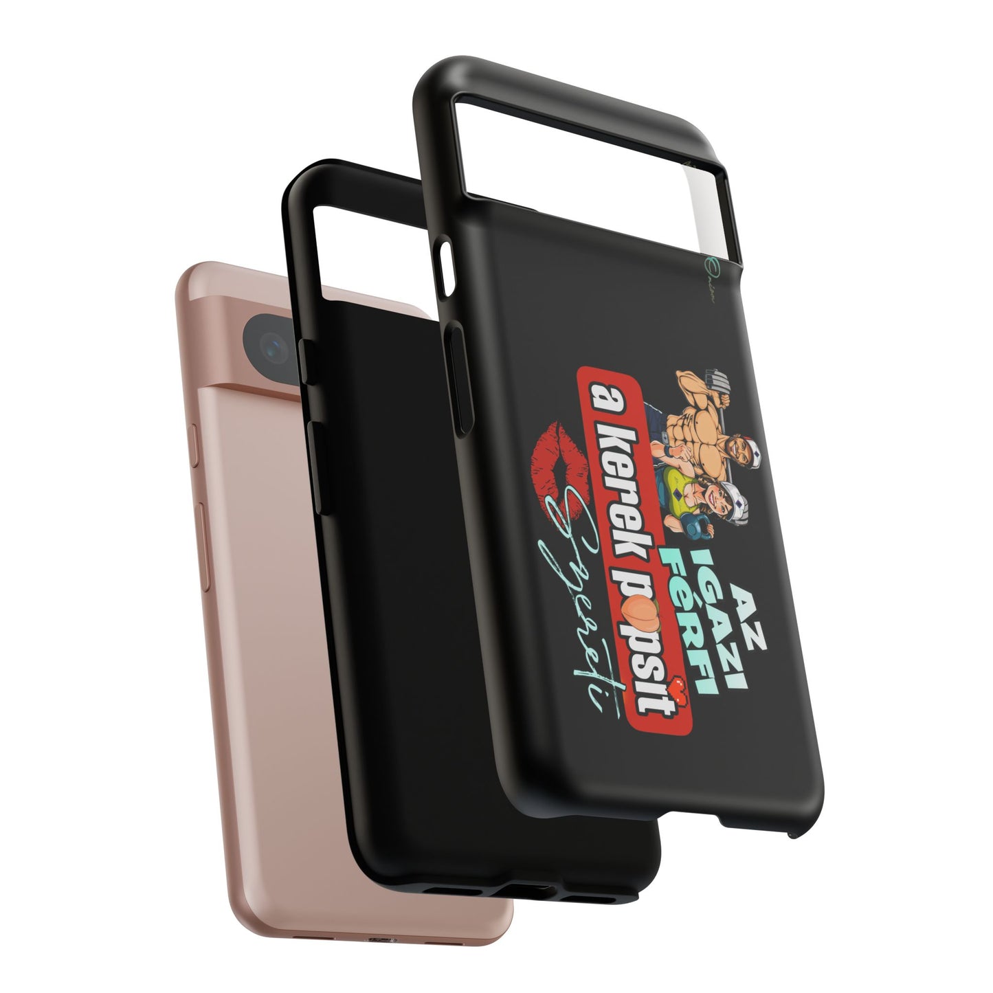 BlackOnion Brand New Phone Case - with Motivational Workout Motif ‘Az igazi férfi ‘💪🔥🫵