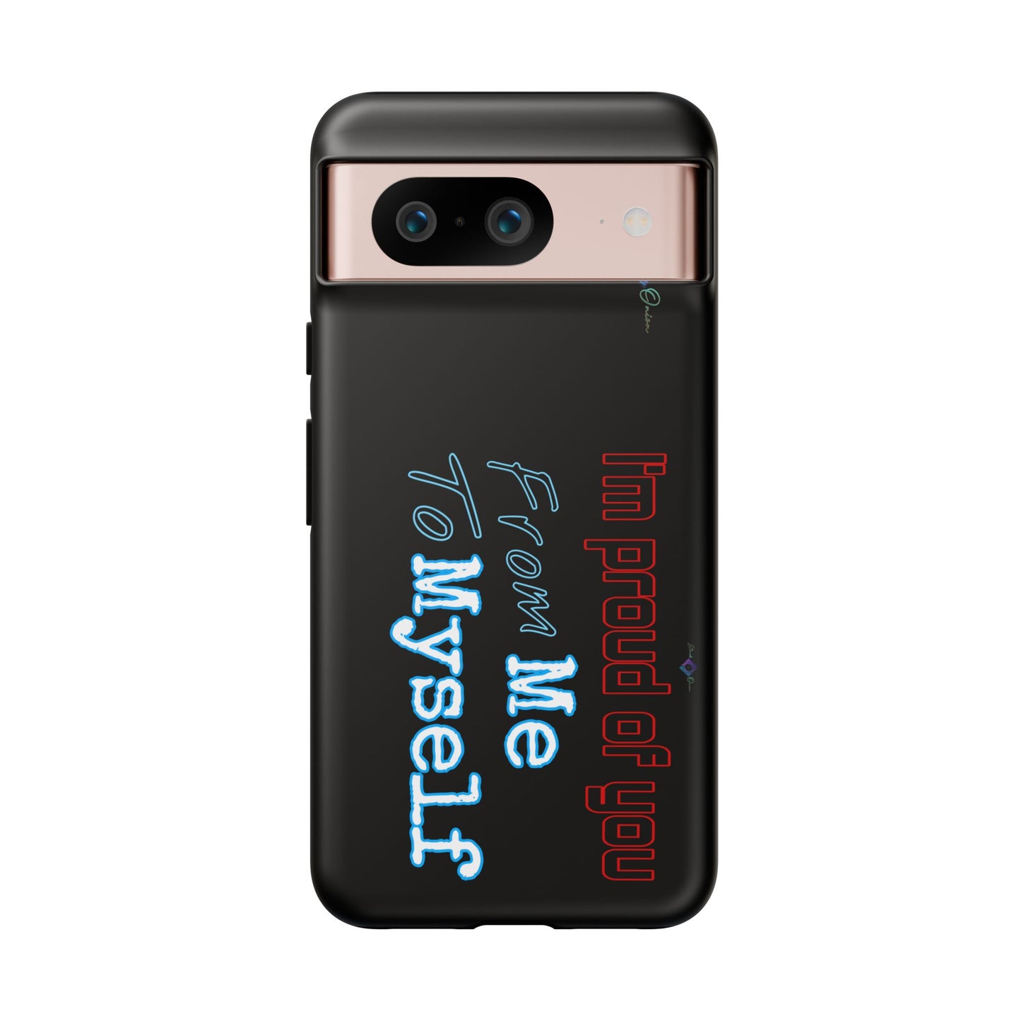 BlackOnion Brand New Phone Case - with Motivational Workout Motif’I’m proud of you ‘💪🔥🫵