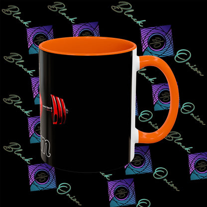 BlackOnion Coffee Mug - 11oz with Workout Motif ‘ÁjjLávDzsi’🔥💪🫵