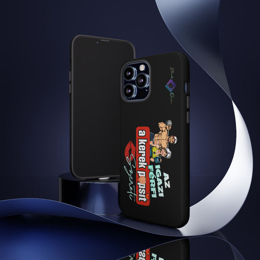 BlackOnion Brand New Phone Case - with Motivational Workout Motif ‘Az igazi férfi ‘💪🔥🫵