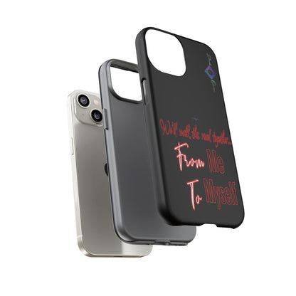 BlackOnion Brand New Phone Case - with Motivational Workout Motif’We’ll walk ‘💪🔥🫵