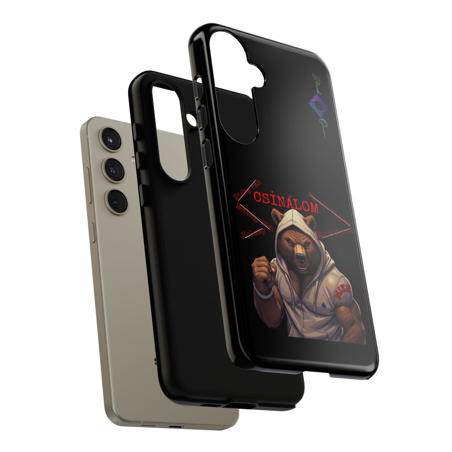 BlackOnion Brand New Phone Case - with Motivational Workout Motif ‘Csinálom ‘💪🔥🫵