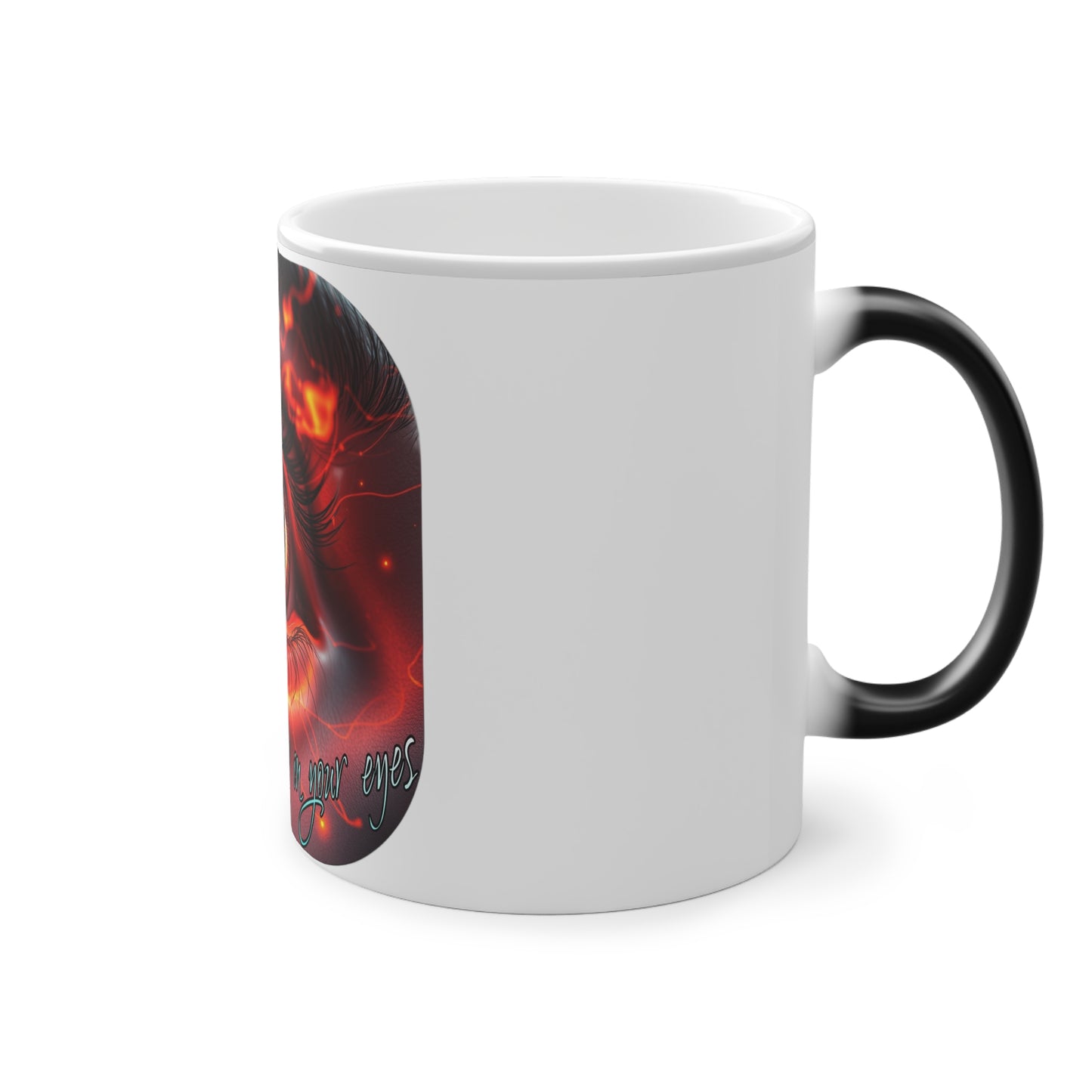 BlackOnion Color Changing Mug with Workout Motif ‘Feel your power ’ 💪🔥🫵