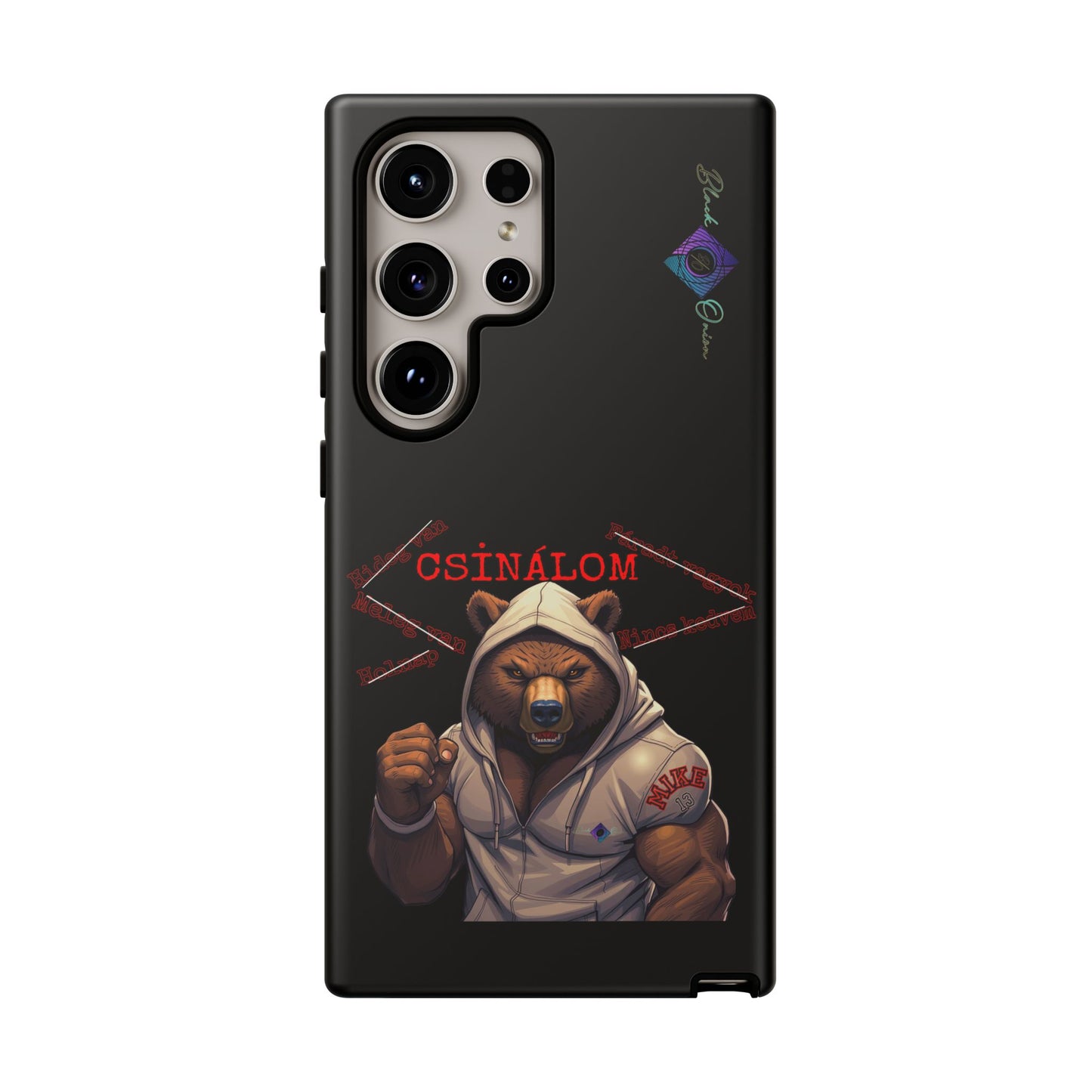 BlackOnion Brand New Phone Case - with Motivational Workout Motif ‘Csinálom ‘💪🔥🫵