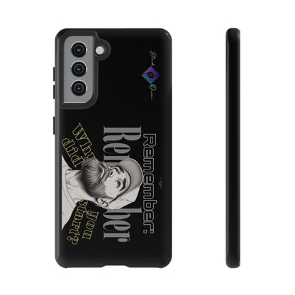 BlackOnion Brand New Phone Case - with Motivational Workout Motif’Remember ‘💪🔥🫵