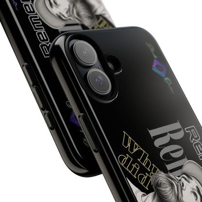 BlackOnion Brand New Phone Case - with Motivational Workout Motif’Remember ‘💪🔥🫵