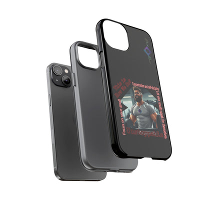 BlackOnion Brand New Phone Case - with Motivational Workout Motif’Unstoppable ‘💪🔥🫵