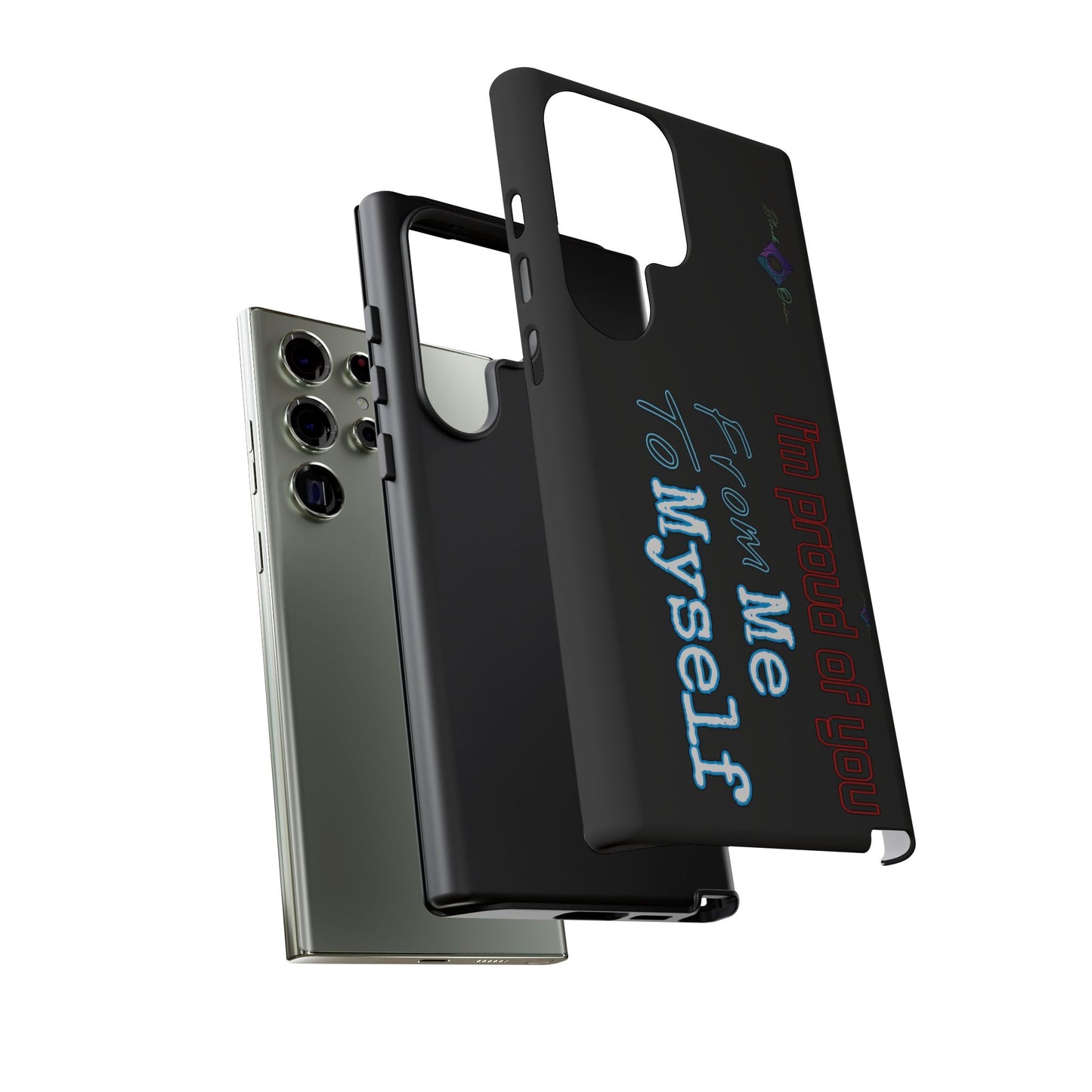 BlackOnion Brand New Phone Case - with Motivational Workout Motif’I’m proud of you ‘💪🔥🫵